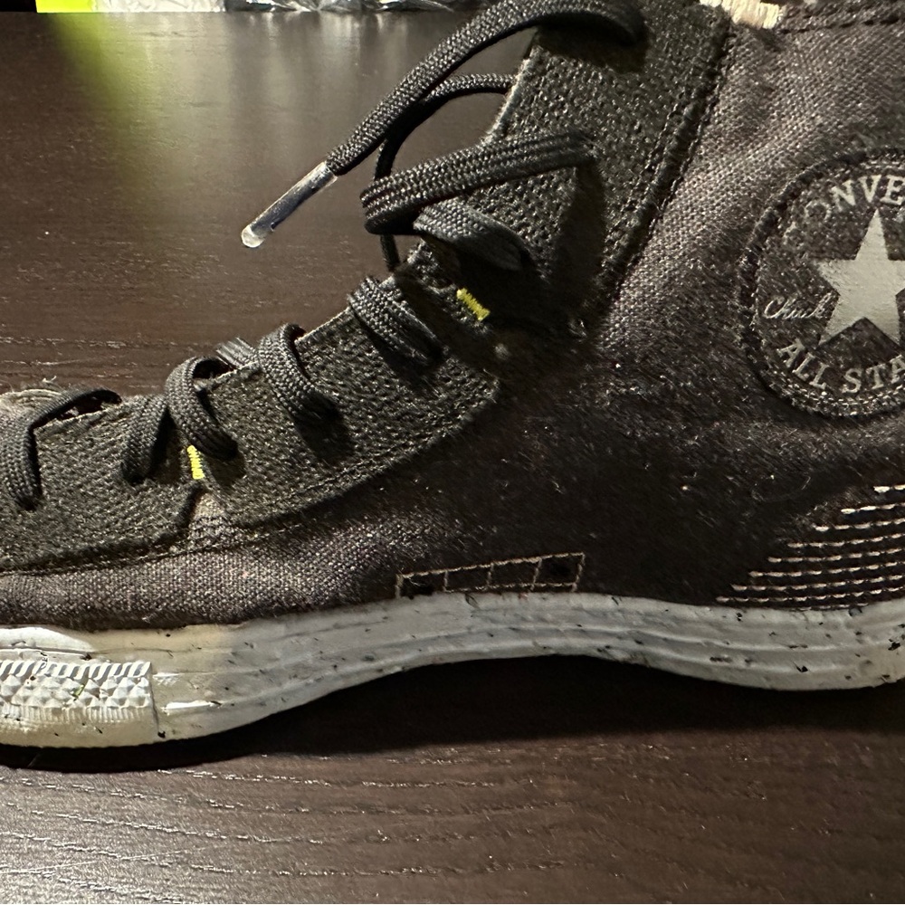 Converse Mens Black High-Top Sneakers